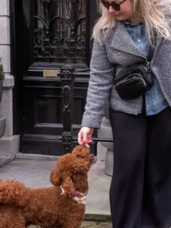 Sac de balade avec anse en cuir végan - Noir - Floof and Cookies