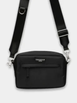 Sac de balade avec anse - Noir - Cocopup London