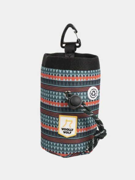 Sac à friandises pour chien motif Woodland - Woolly Wolf