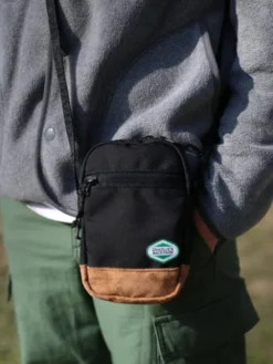 Sacoche de balade - Town Cordura Noir - Charlie's Backyard