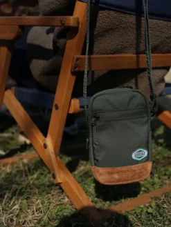 Sacoche de balade - Town Cordura Vert - Charlie's Backyard
