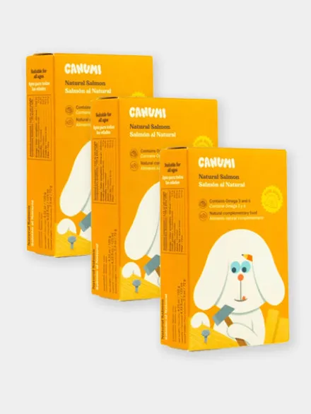 Saumon au naturel pour chien - Canumi