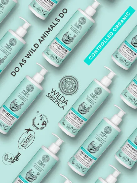 Shampoing bio pour chien et chat - Antistress - Wilda Siberica