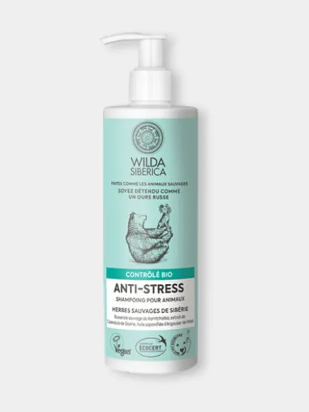 Shampoing bio pour chien et chat - Antistress - Wilda Siberica