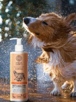 Shampoing bio pour chien et chat - Démêlant - Wilda Siberica