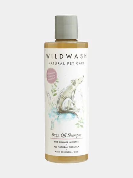 Shampoing pour chien Antiparasitaire - Bug off - Manuka et Bois de Cèdre - Wildwash