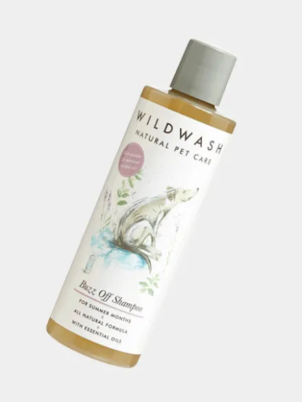Shampoing pour chien Antiparasitaire - Bug off - Manuka et Bois de Cèdre - Wildwash