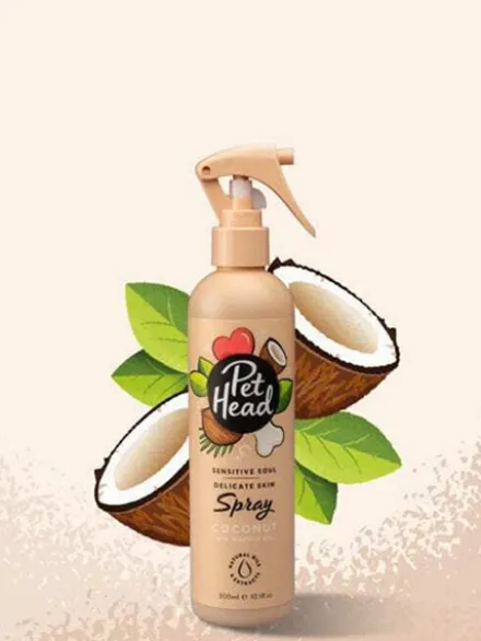 Spray sans rinçage pour chien sensible - Noix de Coco đ„„