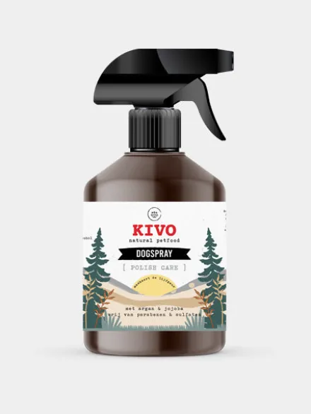 Spray Soins du pelage pour chien - Renfort et Brillance du poil