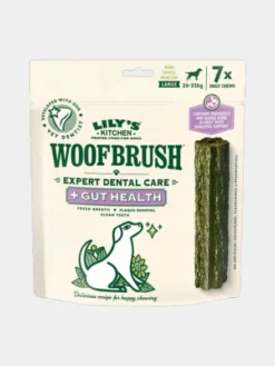 Stick dentaire pour chien WoofBrush de Lily's Kitchen - Grand chien