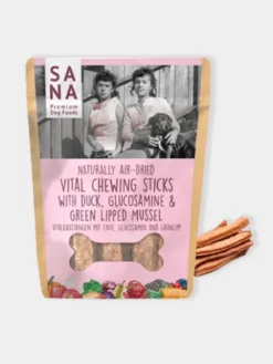 Sticks dentaires pour chien - Canard 🦆 et Glucosamine - Sanadog