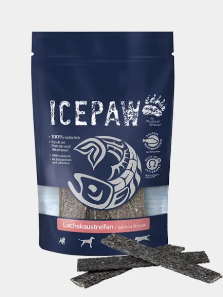 Sticks de saumon séché à mâcher - Icepaw