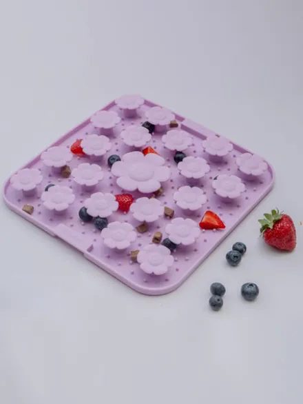 Tapis de fouille et de léchage pour chien - Daisy Mat 🌼 Lavender - inooko