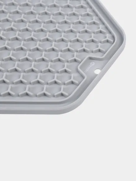 Tapis de léchage pour chien et chat - Yoomy Mat - Gris
