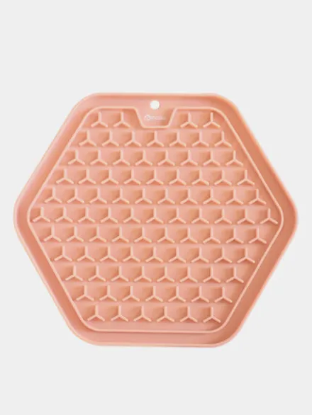 Tapis de léchage pour chien et chat - Yoomy Mat - Dusty Pink