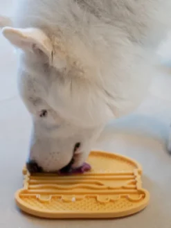 Tapis de léchage 🍔 pour chien et chat - YoomY Burger - inooko