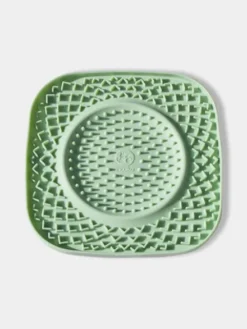 Tapis de léchage 🍽️😋 pour chien et chat - YoomY Plate - Dusty Green - inooko