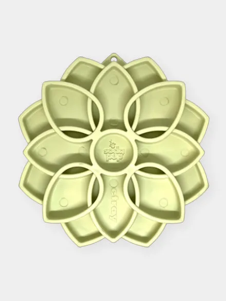 Tapis de léchage pour chien - Mandala Softie Vert Clair - SodaPup