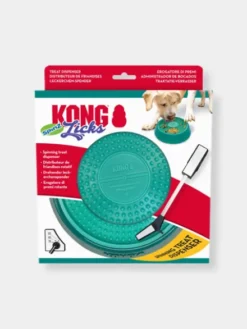 Tapis de léchage rotatif pour chien - KONG Licks Spinz