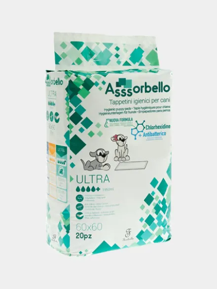 Tapis hygiéniques pour chiot - Pack de 20 - Ultra absorbant - Ferribiella