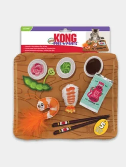 Tapis interactif de fouille pour Chat - KONG Pull-A-Partz Sushi 🍣