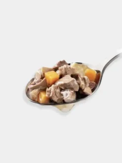 Topping avec bouillon pour chien - Canard 🦆 et Patate douce🍠 - Belcando