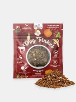 Topping pour chien - Dog Flakes Boeuf 🐂 - Syta Micha