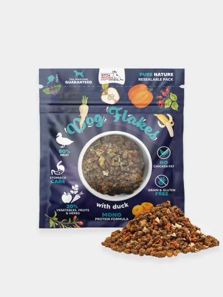 Topping pour chien - Dog Flakes Canard 🦆 - Syta Micha