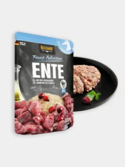 Topping pour chien - Finest Selection Recette Canard 🦆 et Airelles - Belcando