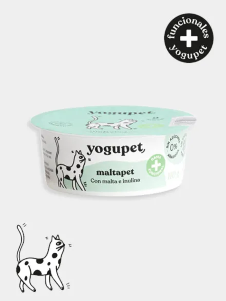 Yaourt sans lactose pour chat - Boule de poil 🌀 - Yogupet