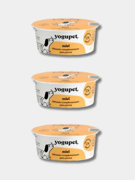 Yaourt sans lactose pour chien - Miel 🍯 - Yogupet