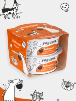 Yaourt sans lactose pour chien - Edition d'Halloween - Yogupet